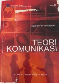 Image of TEORI KOMUNIKASI