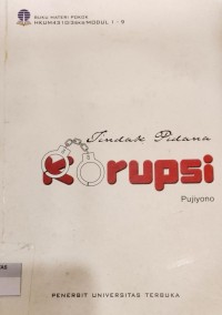 Image of TINDAK PIDANA KORUPSI