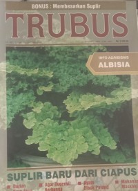 Image of TRUBUS : INFO AGRIBISNIS ALBISIA
