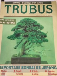 Image of TRUBUS : REPORTASE BONSAI KE JEPANG