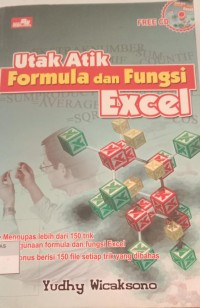 Image of UTAK ATIK FORMULA DAN FUNGSI EXCEL