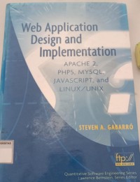 Image of WEB APPLICATION DESIGN AND IMPLEMENTATION: APACHE 2 PHP5...