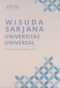 Image of WISUDA SARJANA UNIVERSITAS UNIVERSAL NOVEMBER 2021