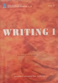 Image of WRITING 1